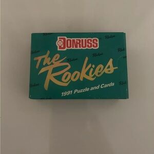 1991 Donruss The Rookies Puzzle and Cards complete set SEALED!